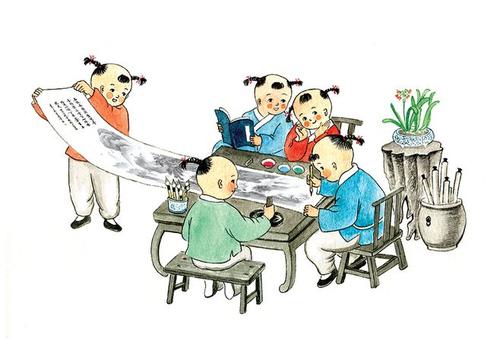 �׽�ĸ���������� ���а�һ�꼶