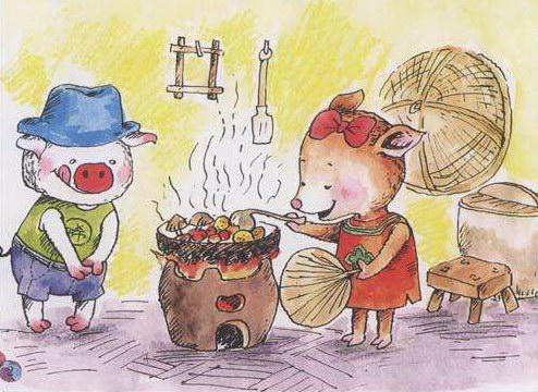 李佳阿姨讲故事:小猪唏哩呼噜和他的弟弟 李佳阿姨讲故事:小猪唏哩呼噜和他的弟弟