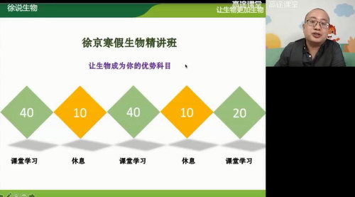 高途2020高二生物徐京寒假班(高清视频)百度网盘保存 高途2020高二生物徐京寒假班(高清视频)百度网盘保存
