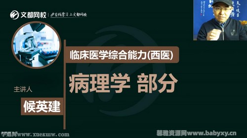 文都2022考研西医临综基础夯实课程病理学(8.20G高清视频) 文都2022考研西医临综基础夯实课程病理学(8.20G高清视频)