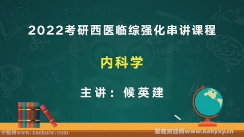 文都2022考研西医临综强化串讲课程内科学 百度网盘保存 文都2022考研西医临综强化串讲课程内科学 百度网盘保存