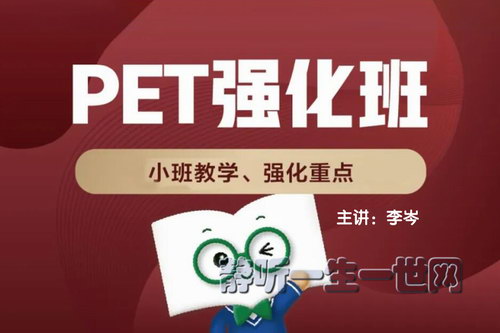 李岑老师PET阅读强化班(完结) 李岑老师PET阅读强化班(完结)