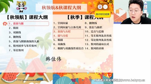 作业帮2024学年高二数学韩佳伟暑假尖端班(9.76G高清视频)百度网盘 作业帮2024学年高二数学韩佳伟暑假尖端班(9.76G高清视频)百度网盘