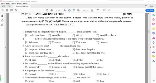 2009-2021年历年专业四级真题合集(含音频)(476M PDF资料)百度网盘保存 2009-2021年历年专业四级真题合集(含音频)(476M PDF资料)百度网盘保存