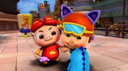 猪猪侠《魔幻猪猡纪 武侠2008 勇闯未来之城 百变猪猪侠》第1-7部