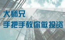 大师兄手把手教你做投资