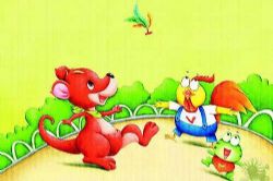 红袋鼠和笨小象(睡前故事)