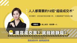 赖静茹《12招人人都需要的超级成交术:从光问不买,到一聊就下单!》(完结)(高清视频)百度网盘