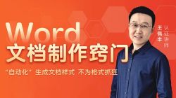 王佩丰《Word文档制作窍门》(完结)(高清视频)百度网盘