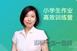 丁颖:小学生作业高效训练营(完结)(喜马拉雅)