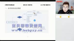 高途2020年高三王赞英语暑期班(2021版6.94G高清视频)百度网盘保存