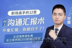 职场高手的12堂工作汇报术