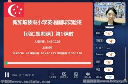 新东方绘本馆新加坡顶级小学英语国际实验班词汇课程 百度网盘