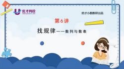 优才数学2021三年级创新大师A+暑期班(完结)百度网盘保存