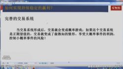 孟德稳期货培训教程 日内短线视频12集(4.56G高清视频)