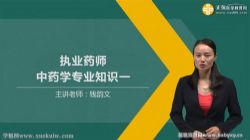 执业药师中药学专业知识一 2019钱韵文基础学习班 百度网盘保存