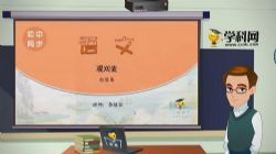 学科网名师微课堂初中九年级语文教学视频(初三)百度网盘保存