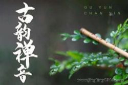 音乐人空雨:古韵禅音 入于山水 出于江湖 一念人间 褪去浮躁 回归宁静