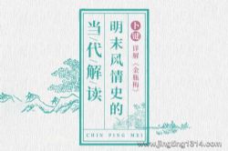 卜键详解金瓶梅(完结)