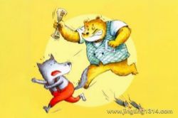 口袋阅读:笨狼和胖棕熊 笨狼的故事(汤素兰)