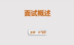 2023公考小飞仔面试理论课 百度网盘保存