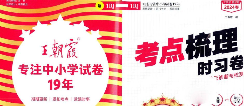 2024学年春季王朝霞考点梳理时习卷语文大字版(1-6年级下册语文)(2.17GB PDF资料)溟鲲网音频资源百度网盘免费下载